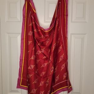 Hand made square Silk Scarf